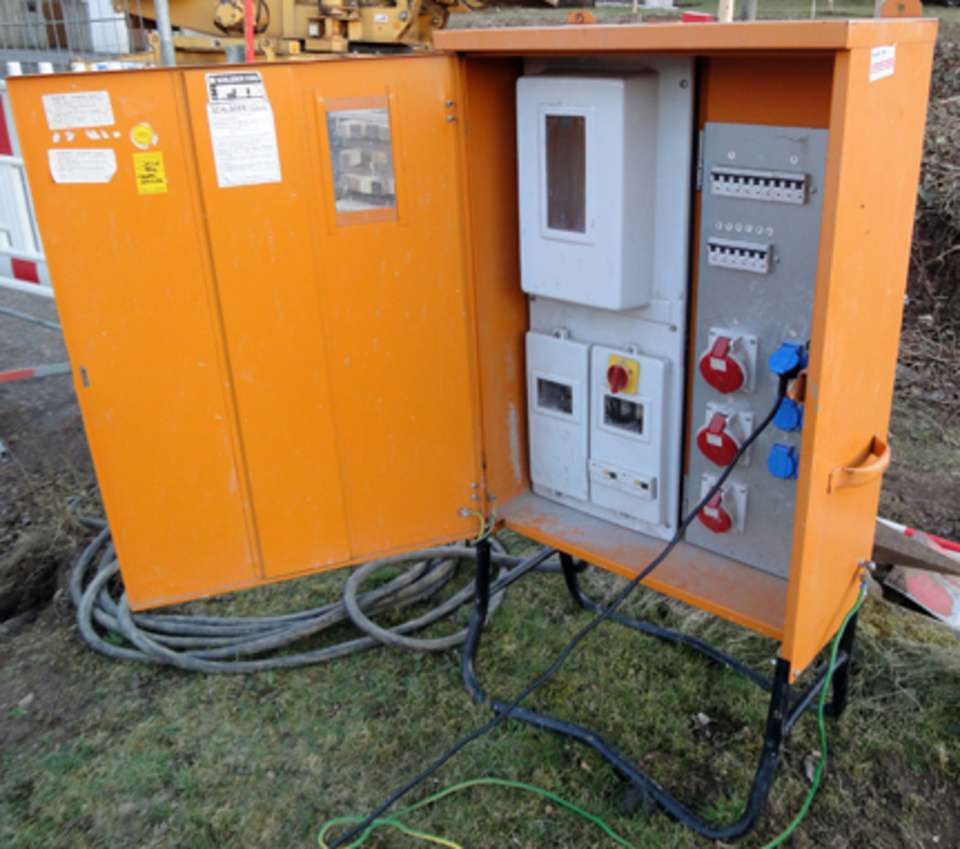 Baustromkasten bei Elektrotechnik Roland Friedrich in Freital